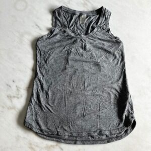 CALIA by Carrie Underwood Gray Athletic Tank Top Sleeveless Activewear - L